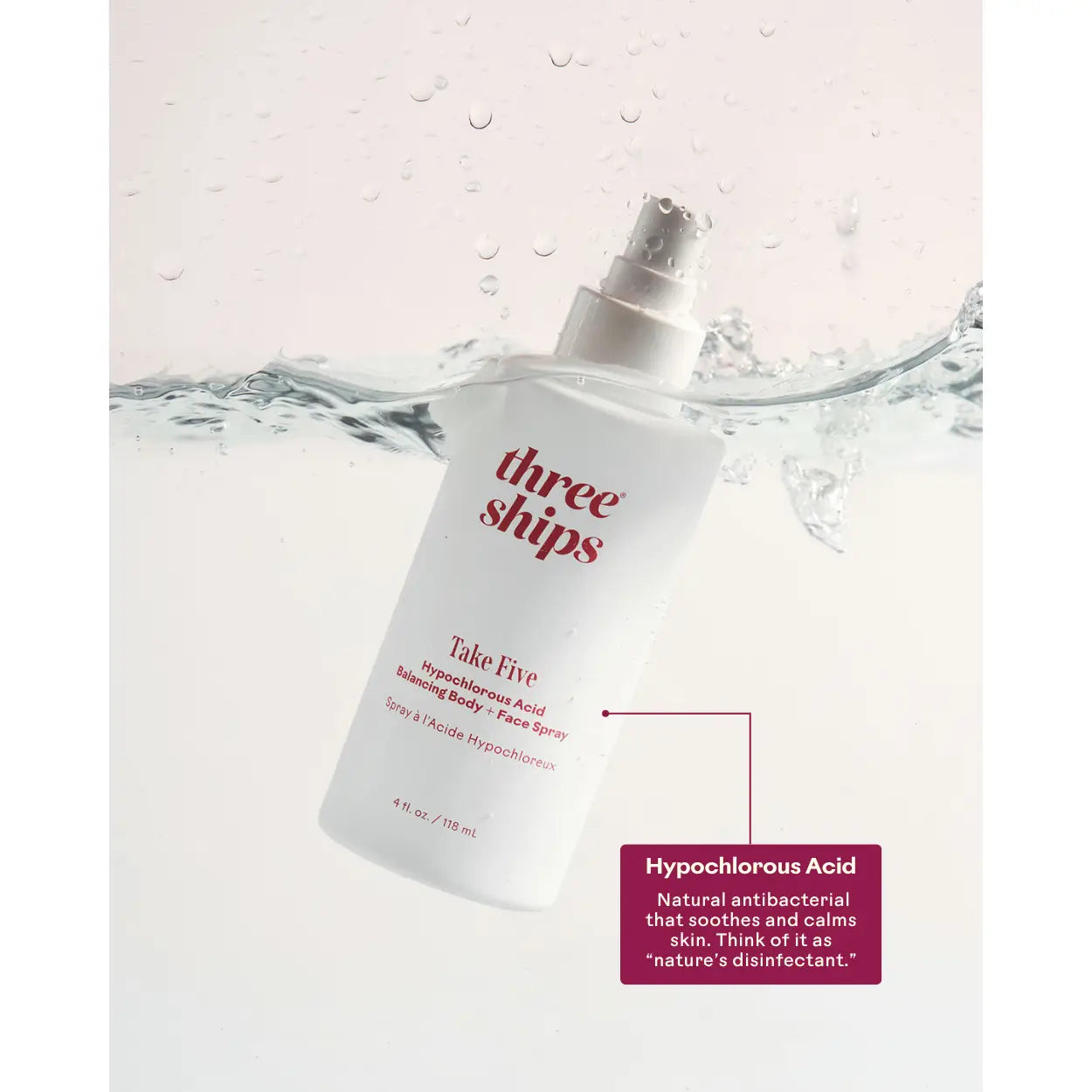 Take Five Hypochlorous Acid Balancing Body + Face Spray