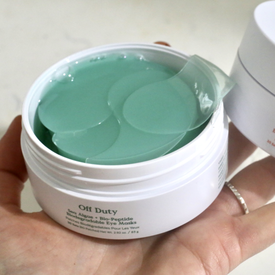 OffDuty™ Sea Algae + Bio-Peptide Smoothing Biodegradable Eye Masks