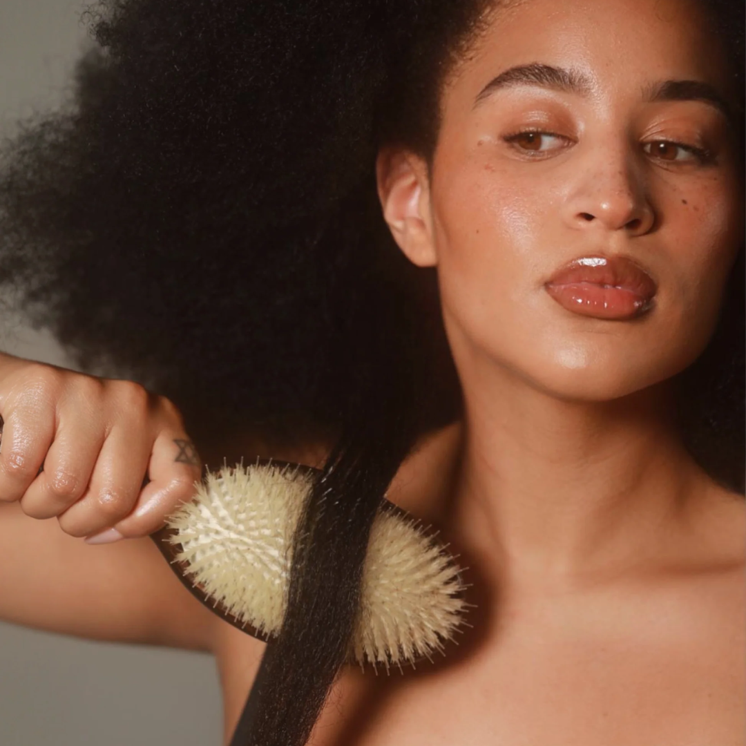 The Mermaid Mini Brush - Essential Boar Bristle Brush