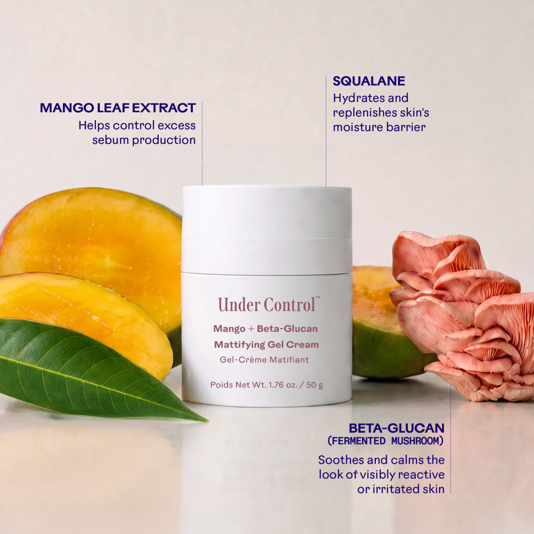 Under Control™ Mango + Beta-Glucan Mattifying Gel Cream