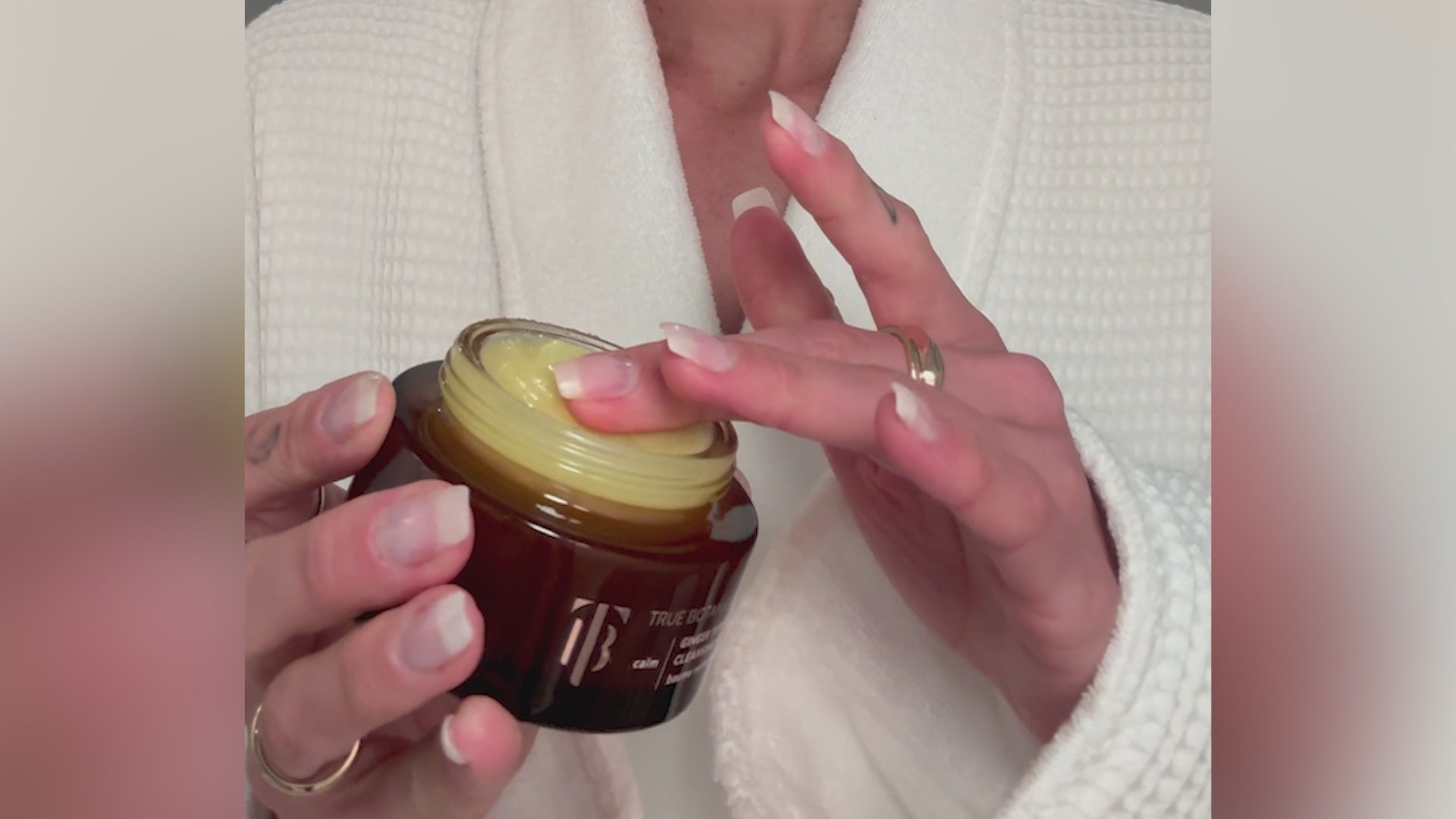 Load video: Ginger Turmeric Cleansing Balm
